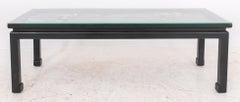Chinese Inlaid Screen Panel Mounted as a Low Table