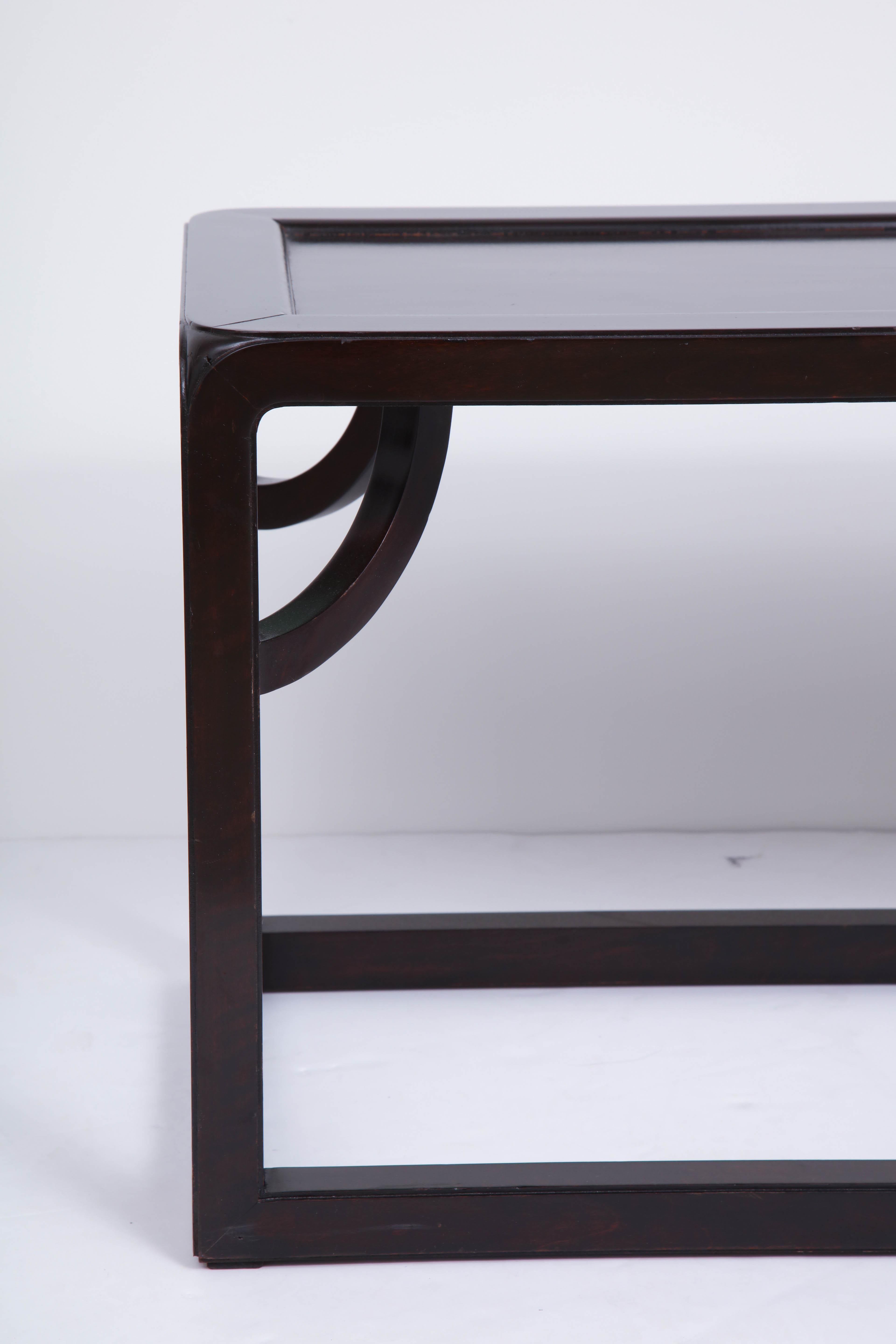 Contemporary Chinese Inspired Elmwood Cocktail Table