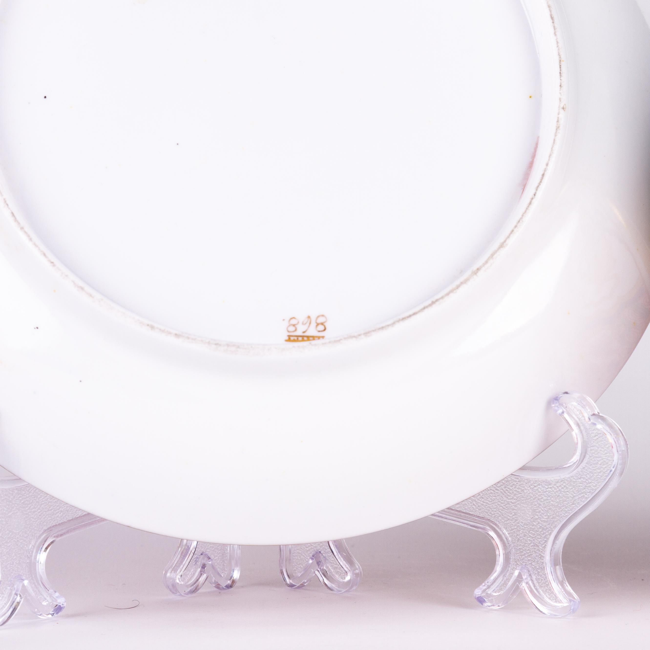 Cuenco de porcelana inglesa de inspiración china pintado a mano Siglo XVIII Pintado a mano en venta