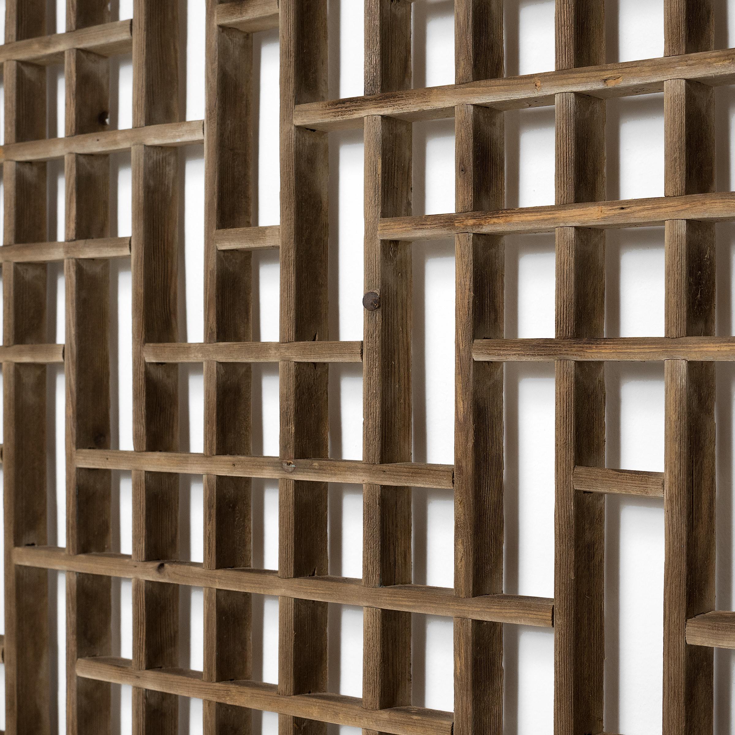 wood lattice panels