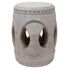 Chinese Interlocking Limestone Drum