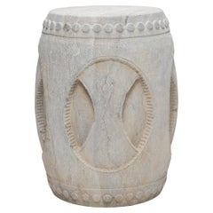 Chinese Interlocking Stone Drum Table