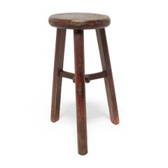 Chinese Interlocking Tri-Leg Stool, c. 1900