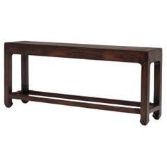 Chinese Iron Clad Two Person Bench, circa 1900