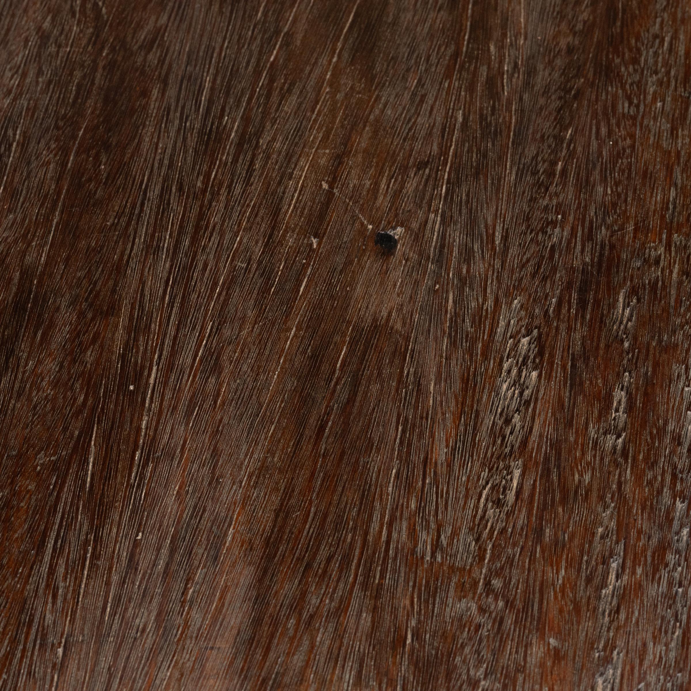 Hardwood Chinese Ironwood Plank Top Altar Table, c. 1850 For Sale
