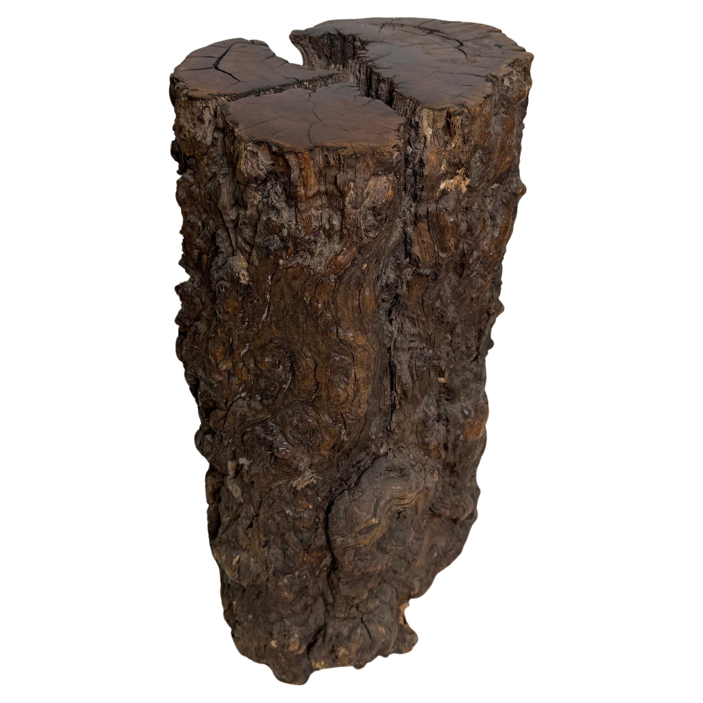 Chinese Ironwood Side Table Base For Sale