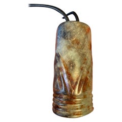 Chinese Jade 18-Karat Gold Amulet Bell Necklace