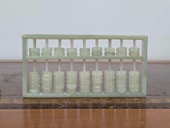 Chinese Jade Abacus Mid-Century