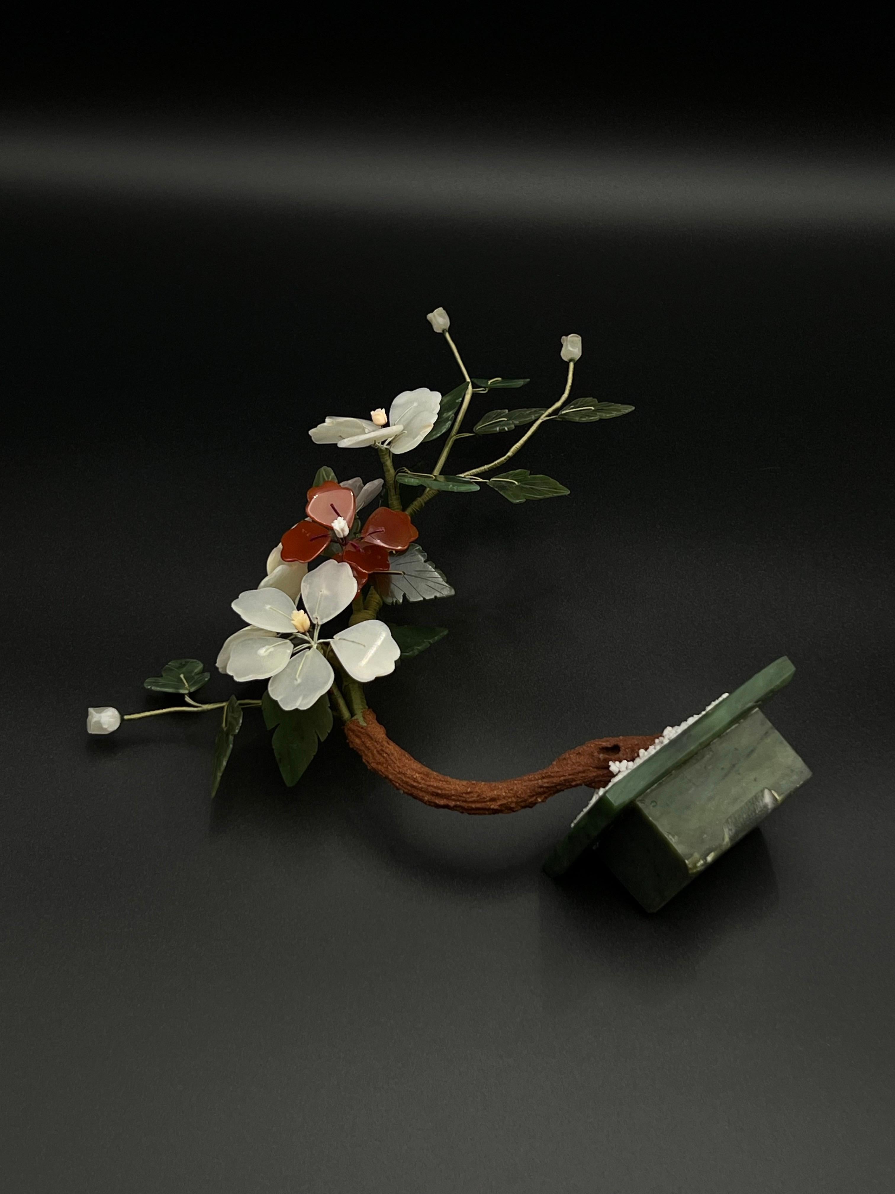 Chinese Jade Bonsai Tree with Jade Pot 2