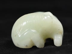 Chinese jade carving of a horse