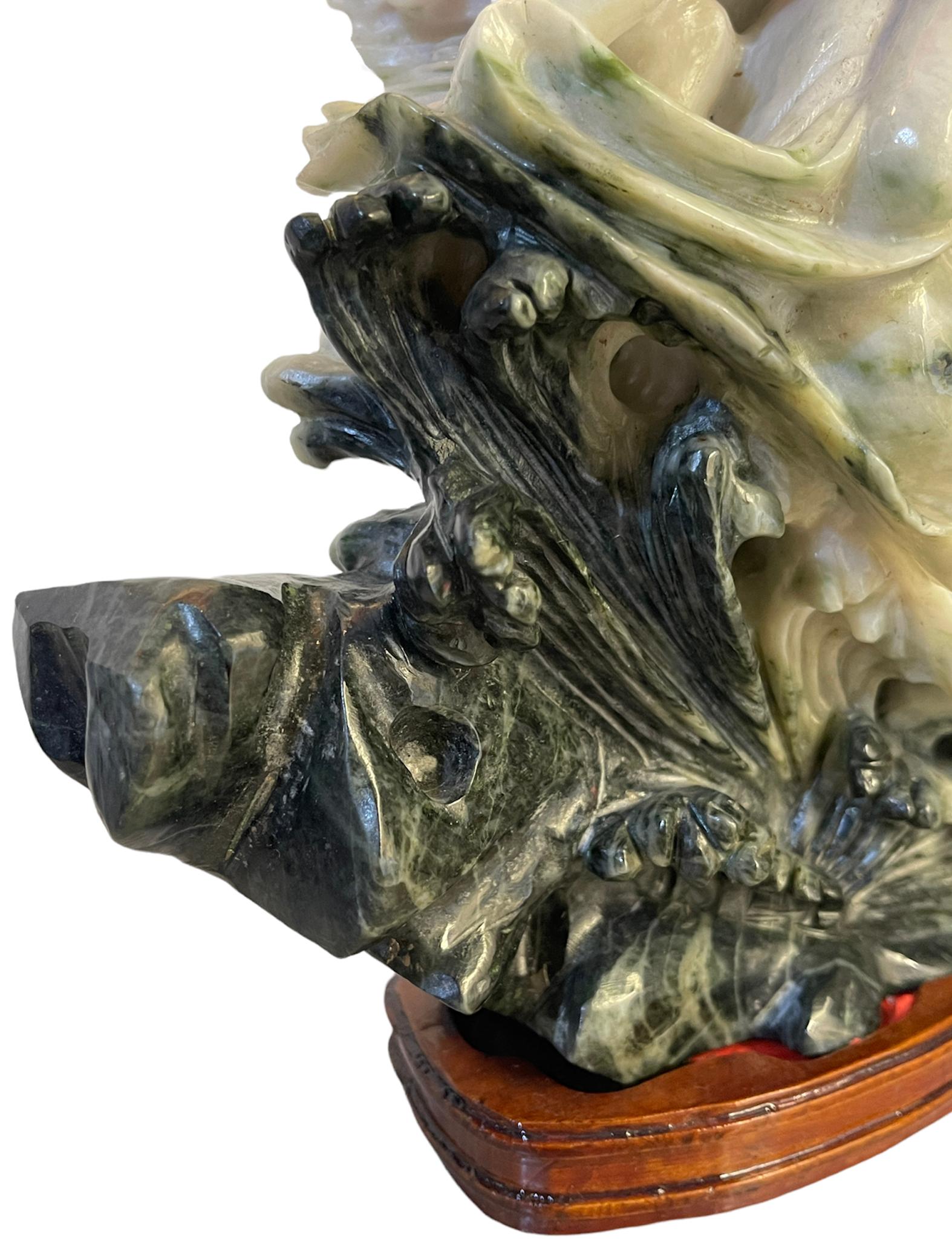 Chinese Jade Root Sculpture For Sale at 1stDibs jade sculptures for sale, jaderoot