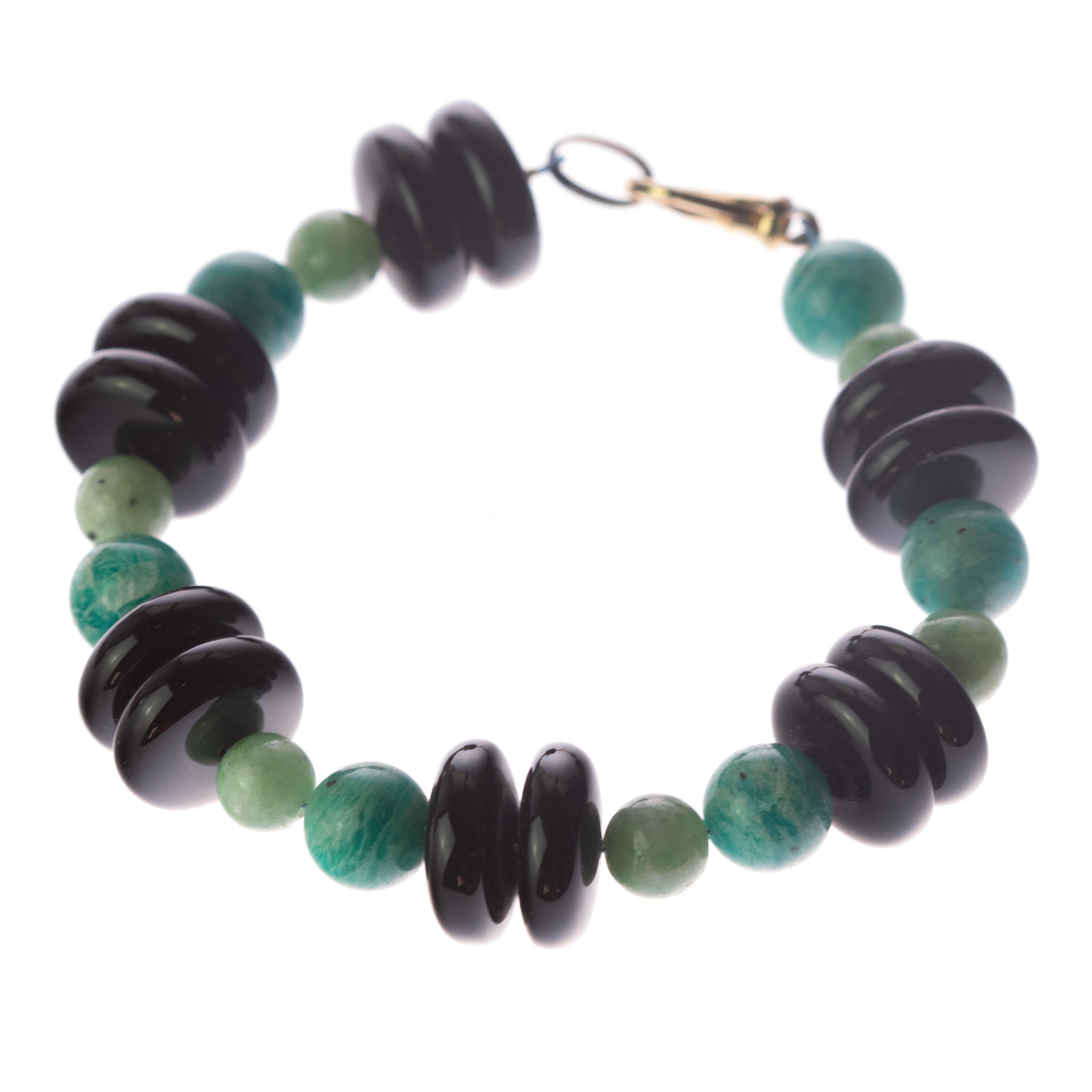 Beautiful China jade Chinese natural jade beads bracelet 