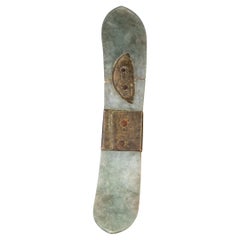 Chinese Jadeite Hair Ornament with Antique Repairs, c. 1850