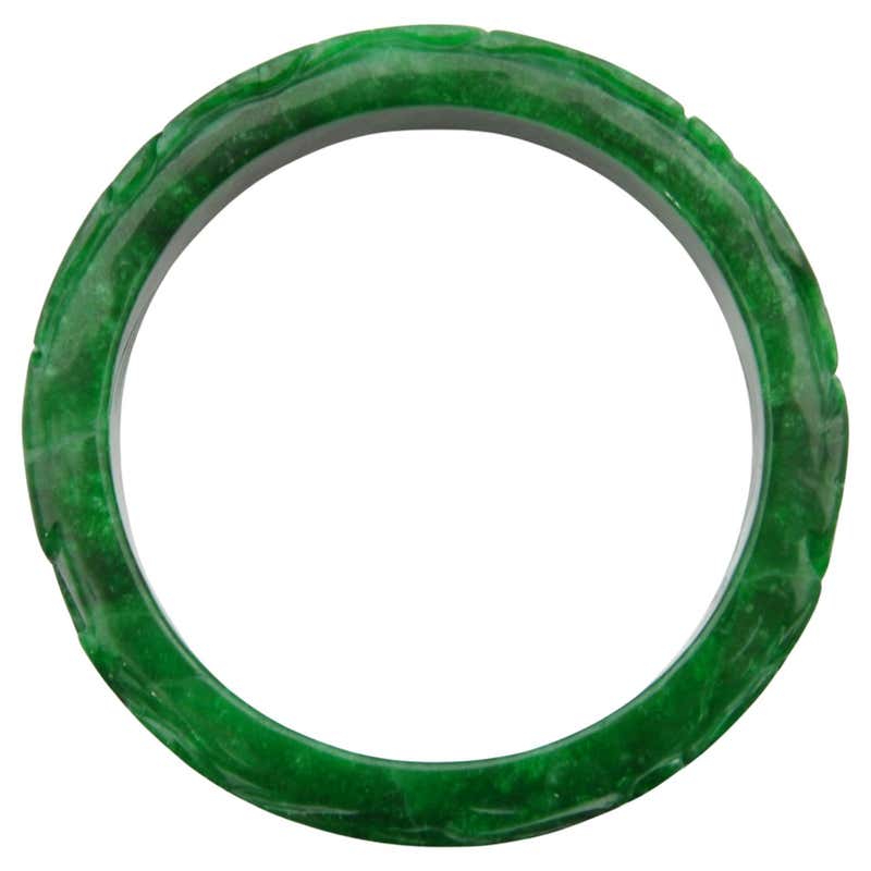 Jadeite Jade Hololith Bangle With GIA Lab Report At 1stDibs Hololith Jadeite jade hololith bangle with gia lab report at 1stdibs hololith