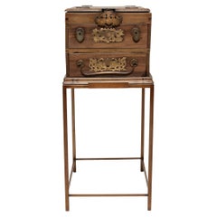 Chinese Jewelry Box Side Table, c. 1900