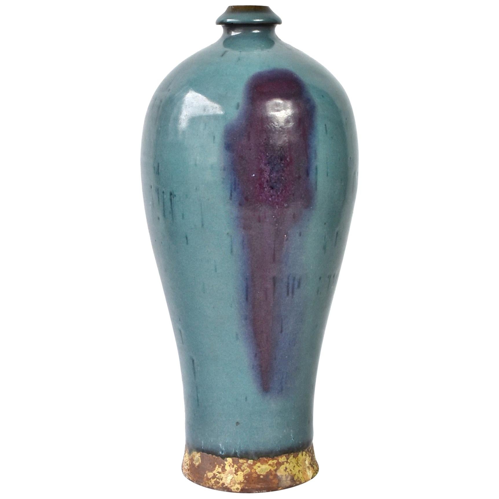 Chinese Jun Kiln Porcelain Vase, Tang Dynasty Style, Vase 4