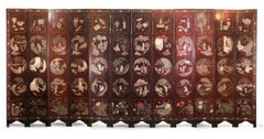 Chinese Kangxi 12-Panel Coromandel Screen