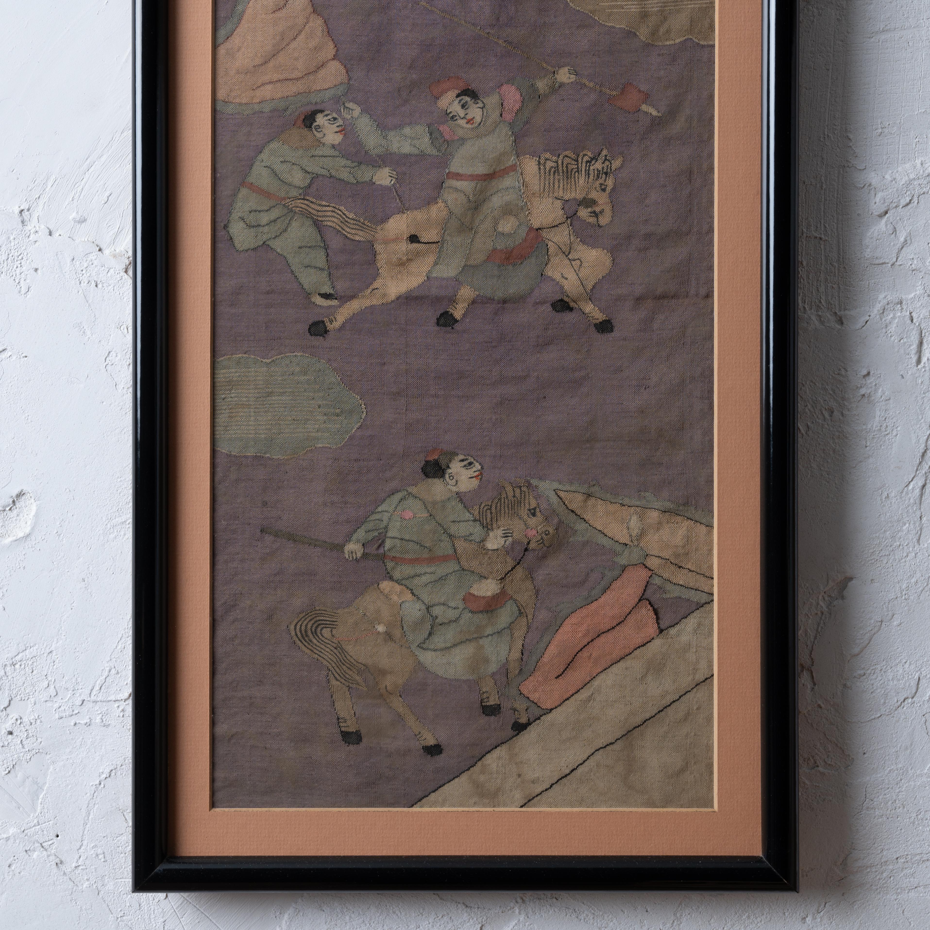 Chinese Kesi Panel, 19th Century For Sale 3