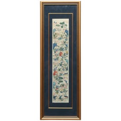 Chinese Kesi Tapestry Woven Silk Panel