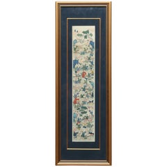 Antique Chinese Kesi Tapestry Woven Silk Panel