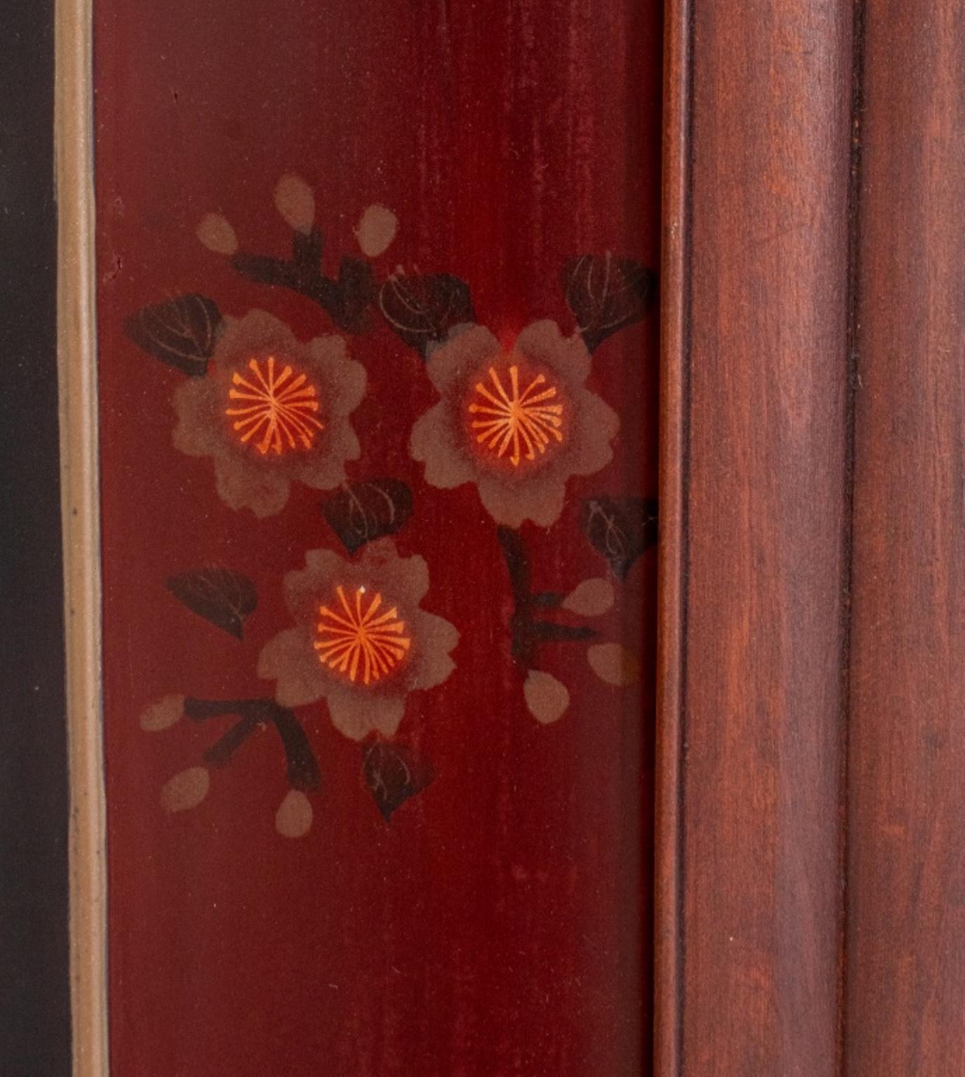 Chinese Lacquer and Abalone Screen Panel 3