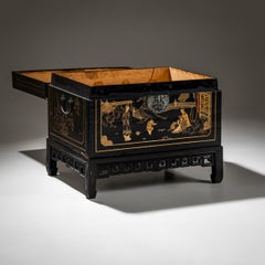 Coffre chinois en laque, début du 20e siècle