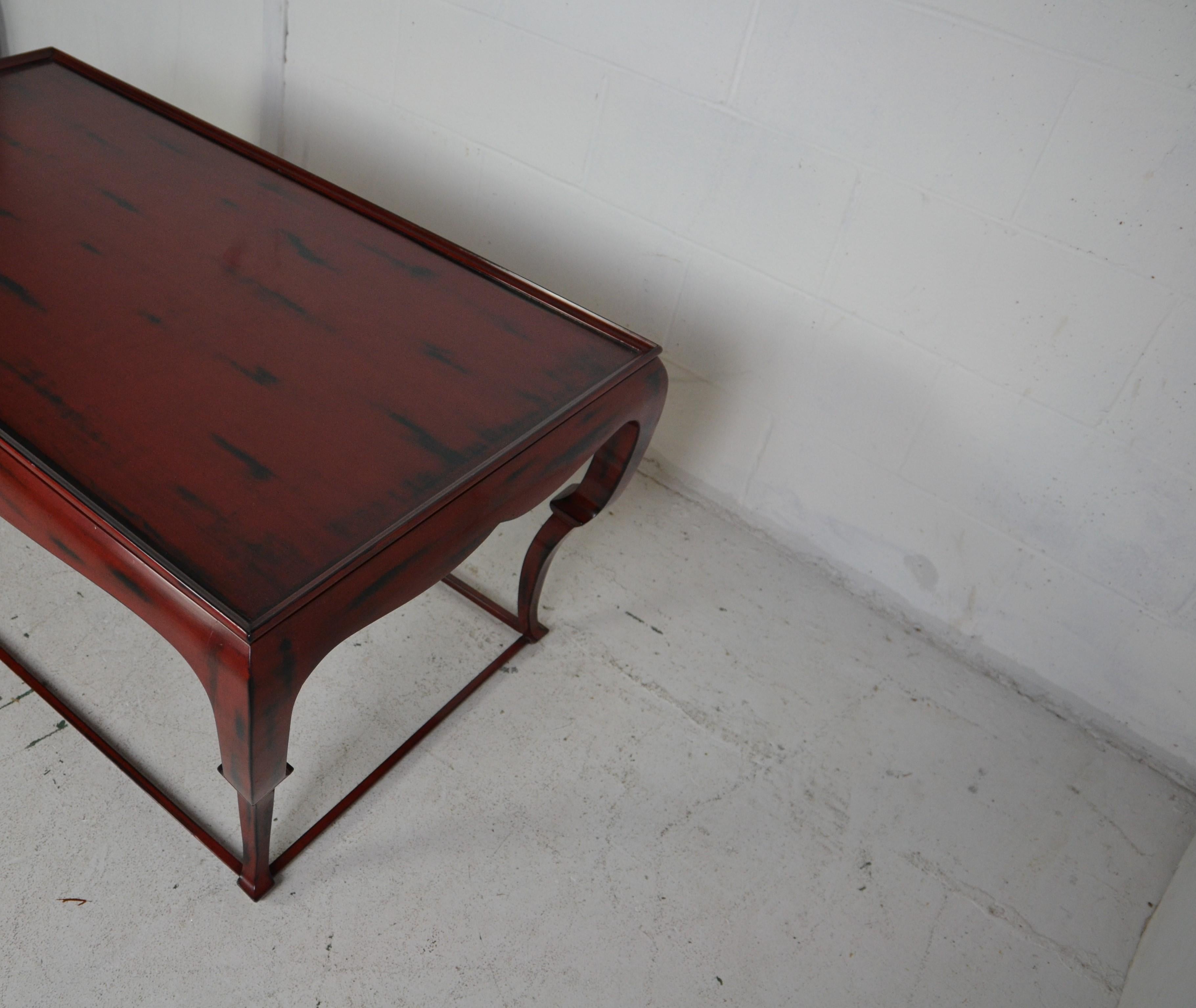 Lacquered Chinese Lacquer Coffee Table