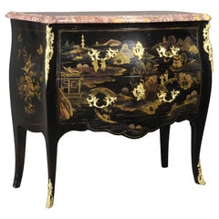 Commode en laque chinoise
