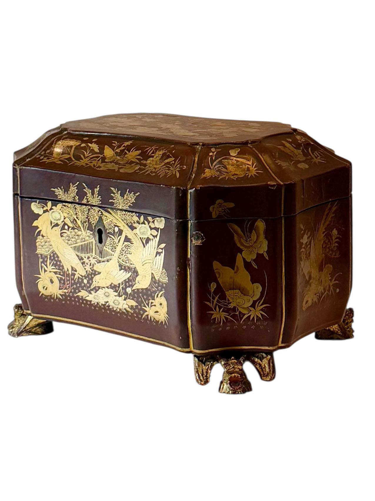 Cinese Porta tè in lacca cinese in vendita