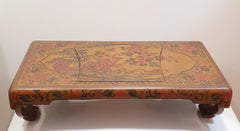 Chinese Lacquered Book Reading or Book Stool Early 19th Century