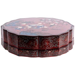 Boîte laquée chinoise
