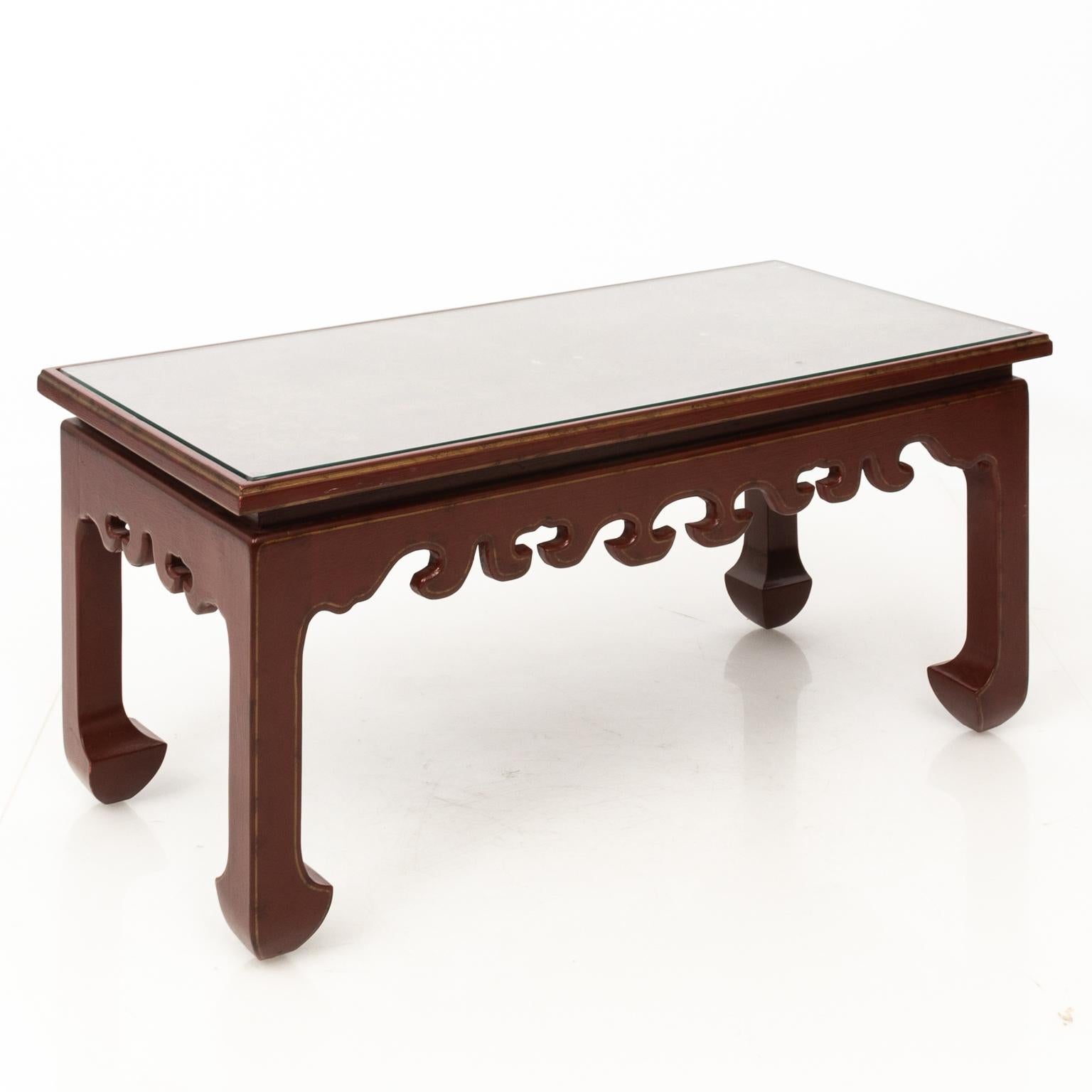 Chinese Lacquered Coffee Table For Sale 6