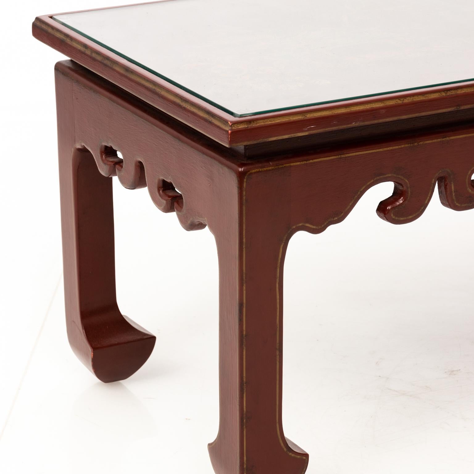 Chinese Lacquered Coffee Table For Sale 7
