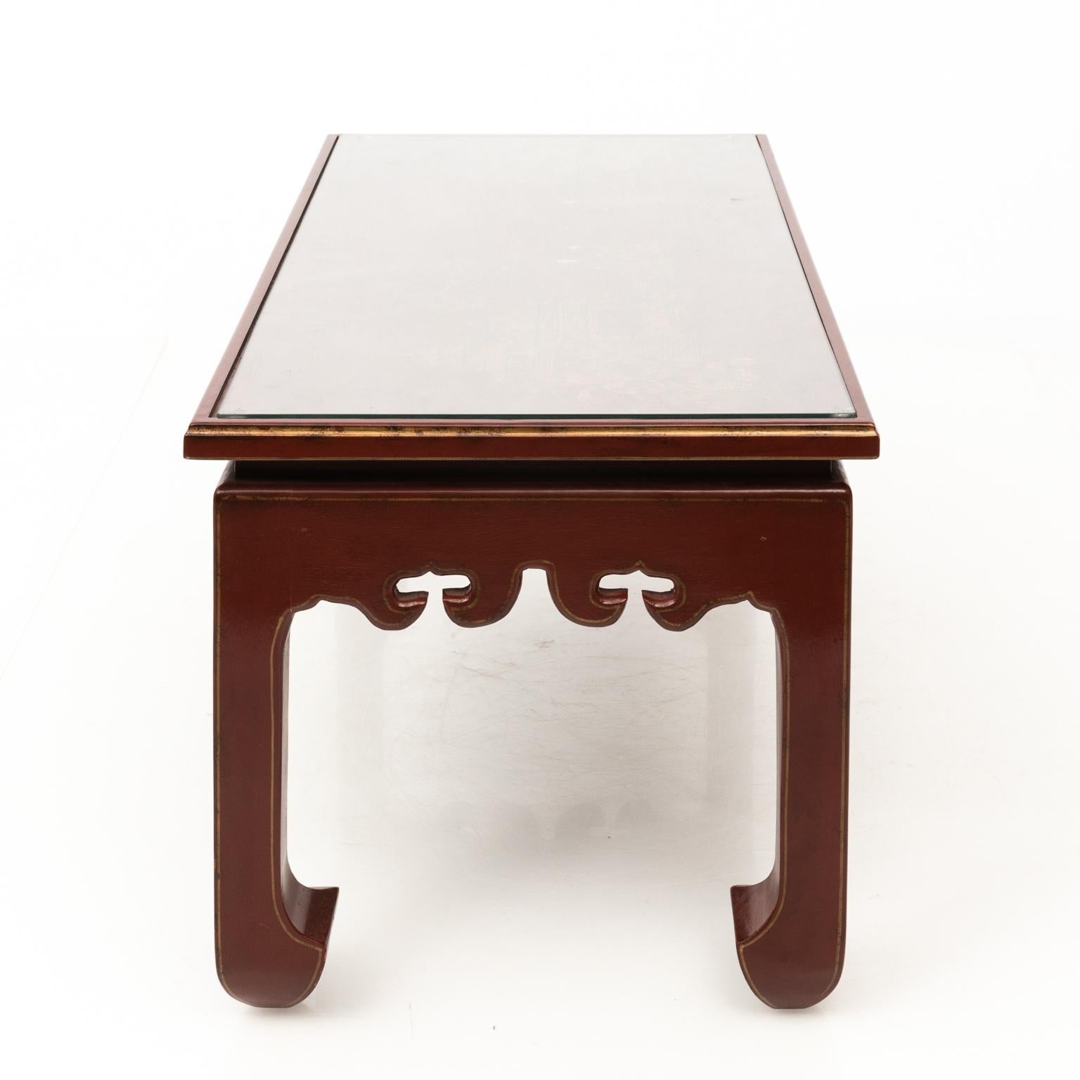 Chinese Lacquered Coffee Table For Sale 8