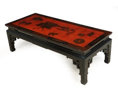 Chinese Lacquered Coffee Table