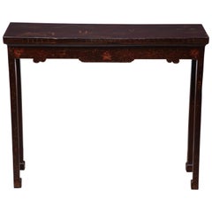 Chinese Lacquered Console Table