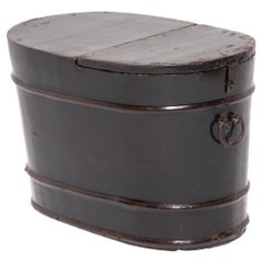 Chinese Lacquered Keeper's Trunk, C. 1850