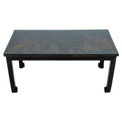 Chinese Lacquered Panel Coffee Table