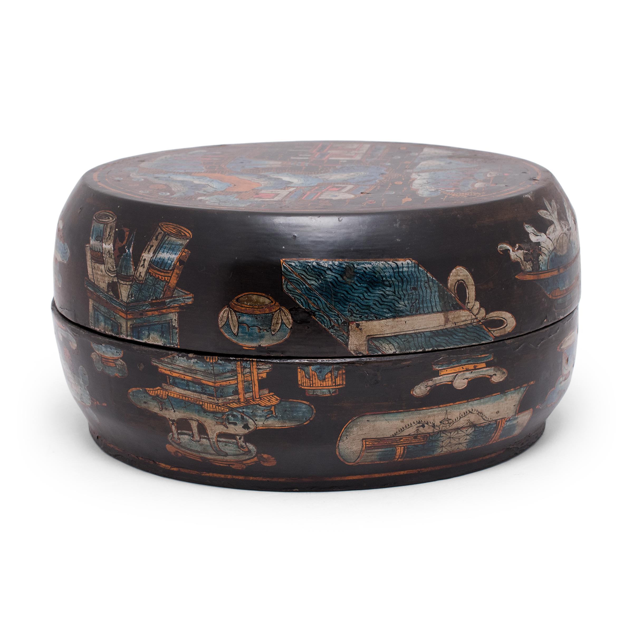 Qing Chinese Lacquered Presentation Box, c. 1850