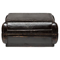 Chinese Lacquered Snack Box, c. 1820