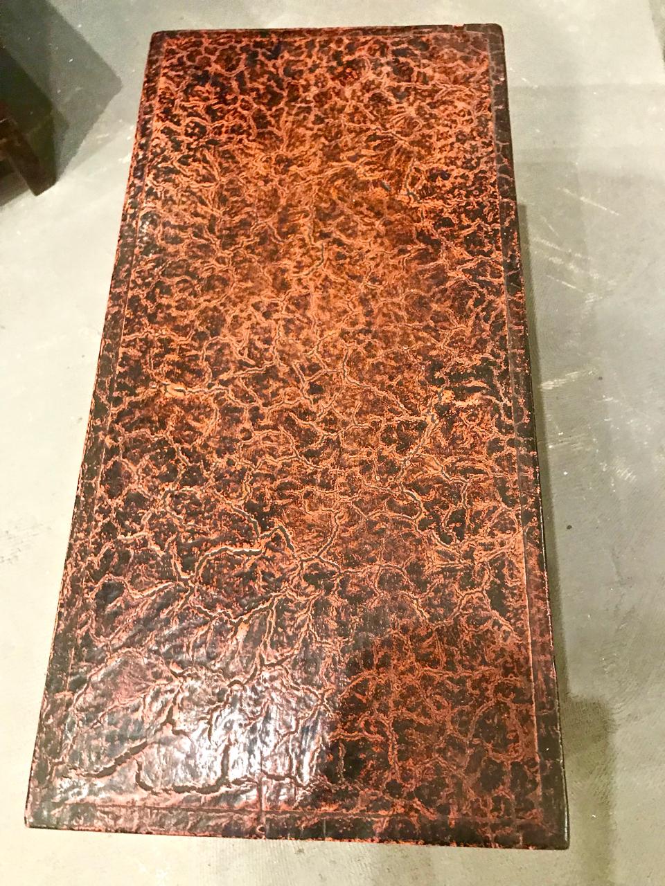 Chinese Lacquered Trunk In Good Condition In Pasadena, CA