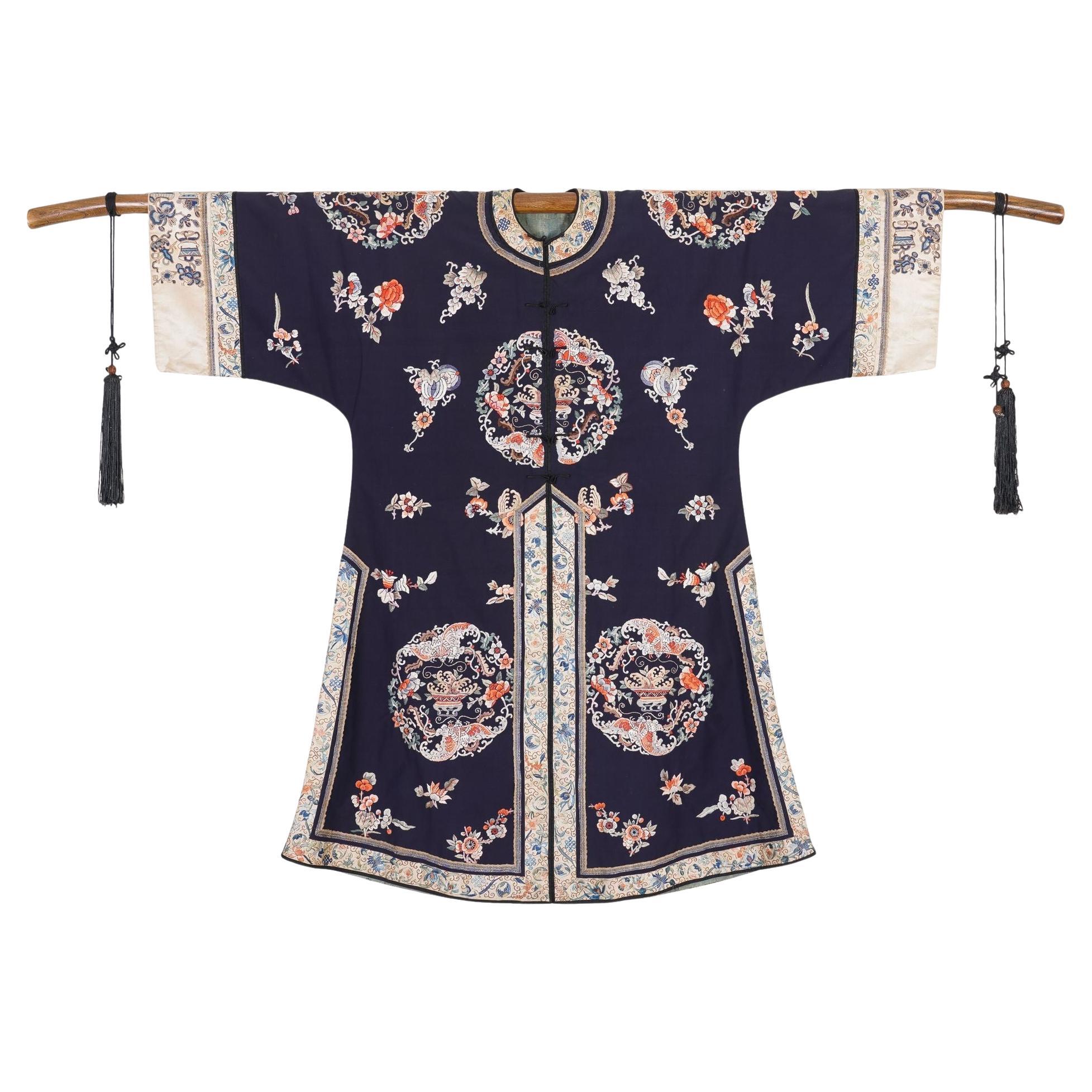Veste en soie pour femme chinoise, c. 1890