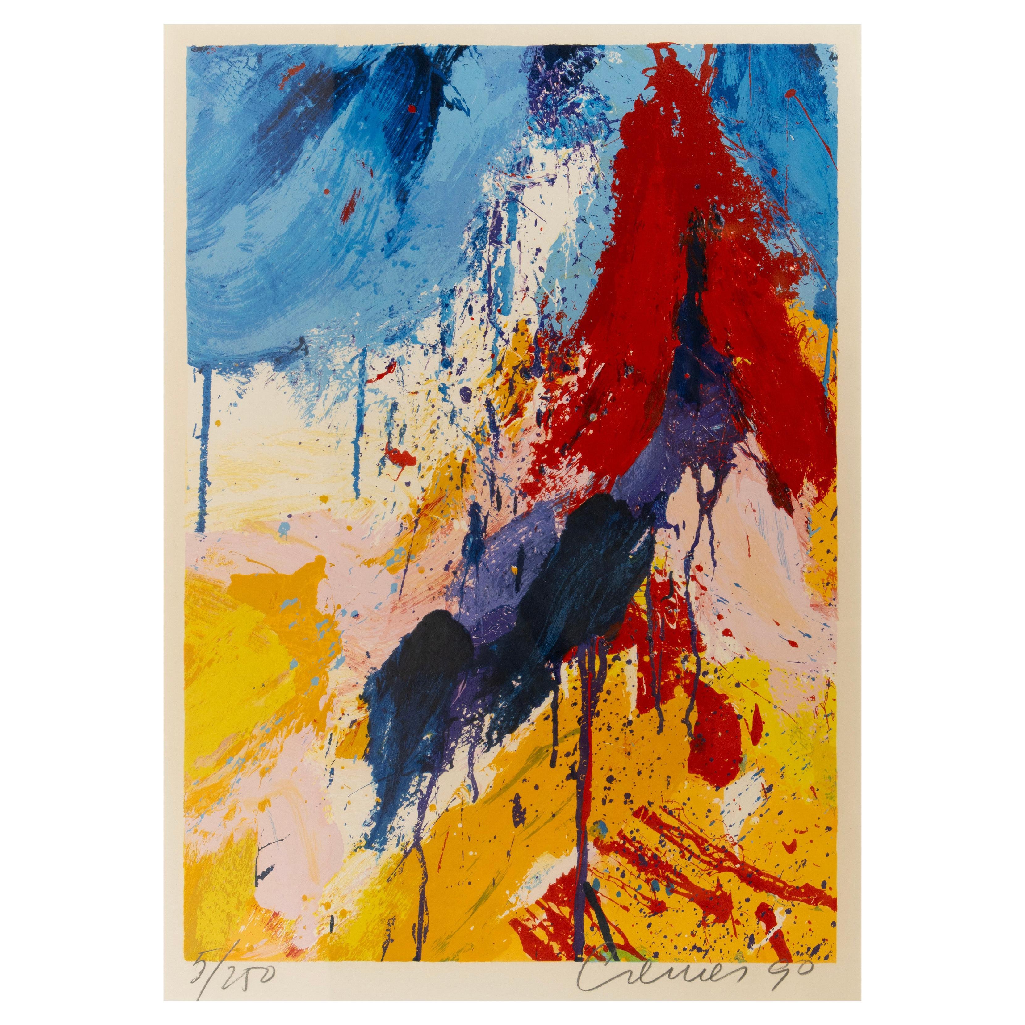 Paesaggio cinese n. III", Jan Cremer (1990)