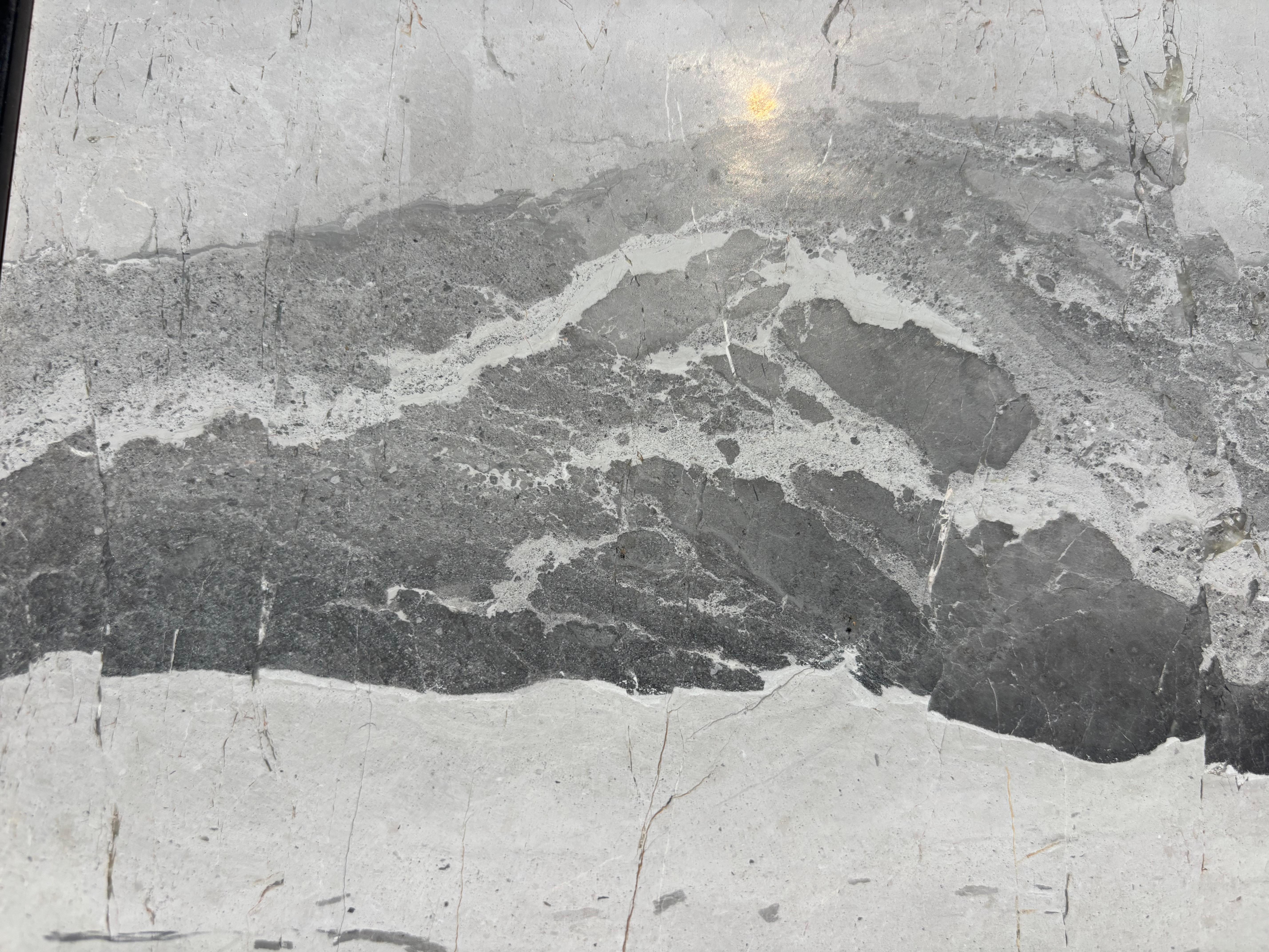 Chinesische Landschaftsmalerei Meer & Berge  Works of Art (Marmor) im Angebot