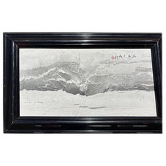 Chinese Landscape Painting Sea & Mountains  Work of Art