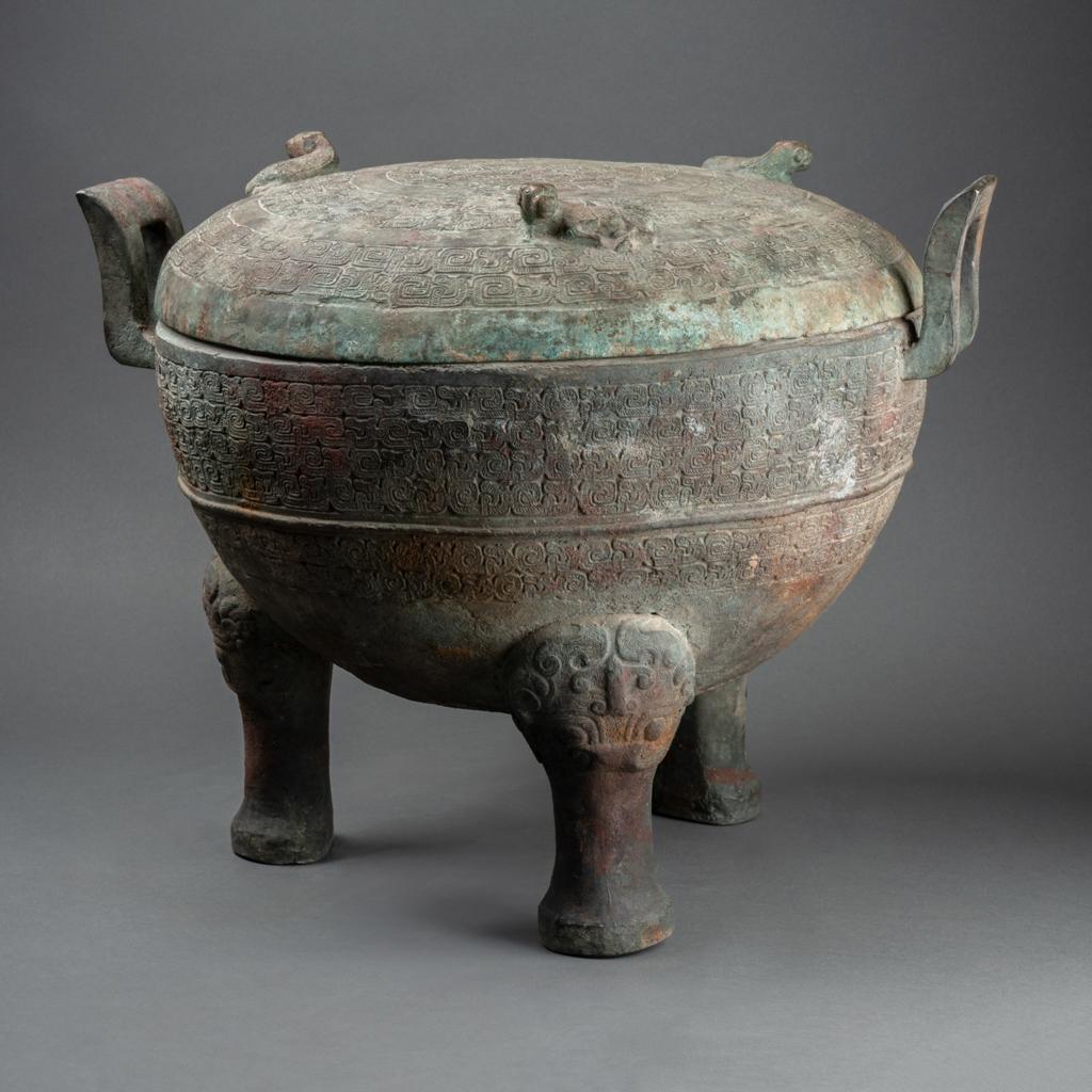 Chinese large incense bowl For Sale 1