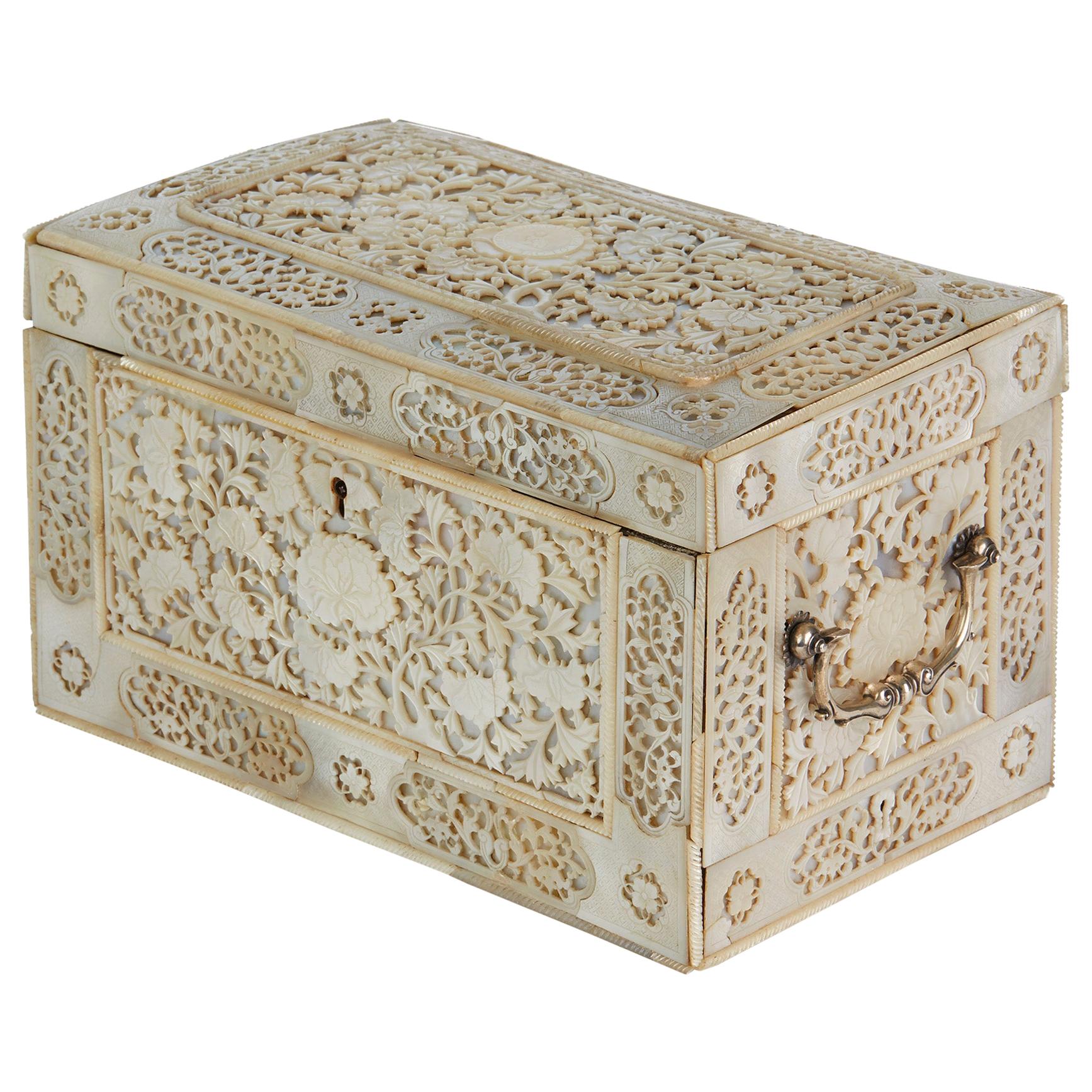 1x Mahogany Wooden Tea Box Tea Caddy Kitchen Chest 6 Compartments Storage H6mm 
