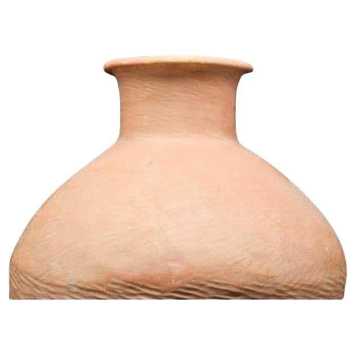 Asian Chinese Large Neolithic Pottery Jar Caiyan Culture TL Tested For Sale