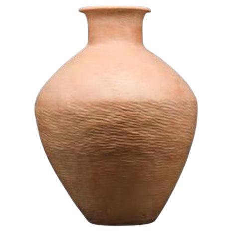 Grande jarre en poterie néolithique de la culture Caiyan testée TL