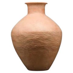 Grande vaso neolitico cinese in ceramica della cultura Caiyan TL Testato